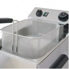 Cuiseur a pates professionnel électrique - 1 panier, acier inoxydable AISI 304 , L 270  x P 420 x H 300 mm