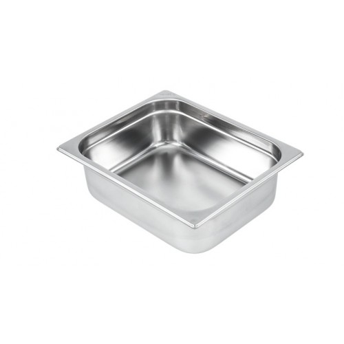 Bac gastronorme GN1/2 en Inox AISI 304, 7,2 litres Bac gastronorme GN1/2 en Inox AISI 304, 7,2 litres