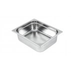 Bac gastronorme 1/1 AISI 304, 30 litres, L 530 x P 325 x H 200 mm