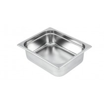 Bac gastronorme GN1/2 en Inox AISI 304, 7,2 litres