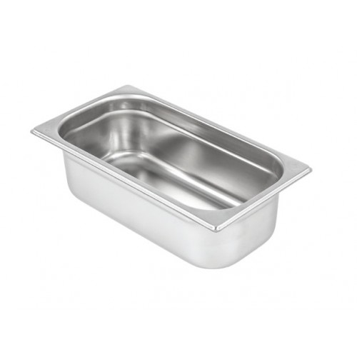 Bac gastronorme GN1/3 en Inox AISI 304, 6.8 litres Bac gastronorme GN1/3 en Inox AISI 304, 6.8 litres