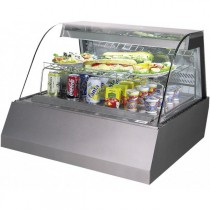 Vitrine de présentation, Inox, MAP COLD 1410, L1410 x P 775 x H 585 mm