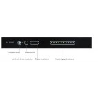 Induction EASYFIT 1 feu sous vitro existante, monophasé générateur déporté, avec bandeau de commande, puissance 5000 W