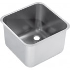 Bac à souder, inox AISI 304, L 500 x P 400 x H 300 mm