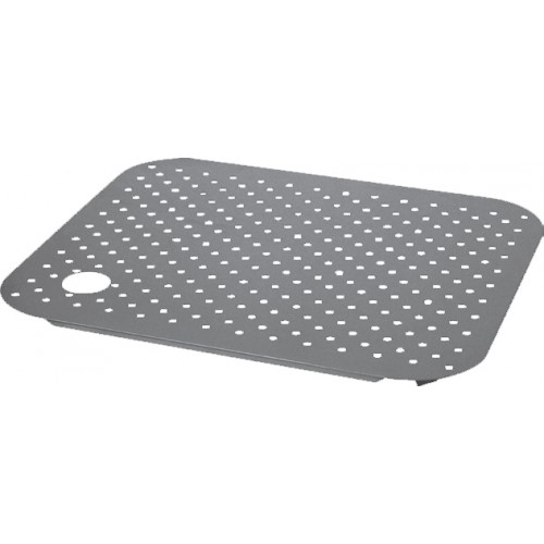 Grille perforée avec trou à gauche, 500 x 400 mm Grille perforée avec trou à gauche, 500 x 400 mm