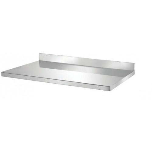 Dessus inox AISI 304 adossé profondeur 800 mm Dessus inox AISI 304 adossé profondeur 800 mm