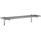 Etageres inox cuisine, murale, tubulaire, inox ferritique, profondeur 300 mm