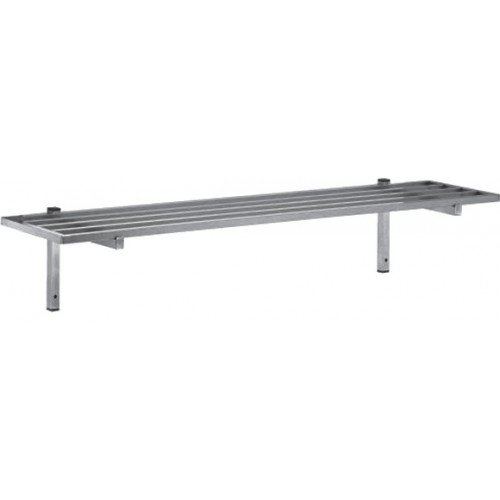 Étagère professionnelle inox cuisine murale tubulaire P 400 mm Étagère professionnelle inox cuisine murale tubulaire P 400 mm