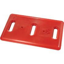 Plaque eutectique chaude GN1/1 pour conteneur isotherme type AF12 , L 530 x P 325 x H 30 mm