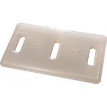 Plaque eutectique superfraîche GN1/1 (-15°C) pour conteneur isotherme type AF12 , L 530 x P 325 x H 30 mm 