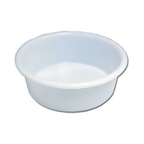 Bac à pâtons 19L rond blanche Ø 480 x 180 mm Bac à pâtons 19L rond blanche Ø 480 x 180 mm