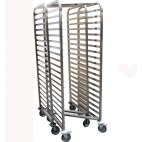 Echelle cuisine encastrable , inox  , GN1/1 , hauteur 1756 mm