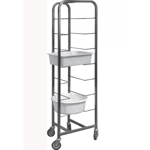 Echelle soudée cuisine pour bac de diviseuse inox 2 x 8 étages L 590 x P 780 x H 2030 mm Echelle soudée cuisine pour bac de diviseuse inox 2 x 8 étages L 590 x P 780 x H 2030 mm