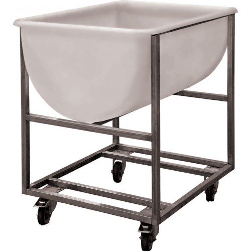 Chariot à pâtiere inox chariot seul profondeur 654 mm Chariot à pâtiere inox chariot seul profondeur 654 mm