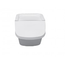 couvercle blanc pour trio conteneurs universels empliables, L 740 x P 430 x H 24 mm