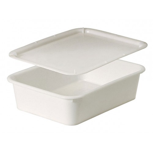 Bac à pâtons 20L rectangle blanche Bac à pâtons 20L rectangle blanche