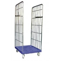 Rollcontainer avec base plastique , L 720 x P 810 x H 1800 mm