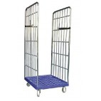 Rollcontainer avec base plastique , L 720 x P 810 x H 1800 mm
