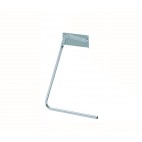 Support à pied en C pour rampe chauffante, L 311 x H 343 mm