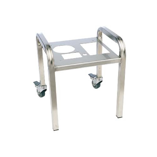 Socle mobile inox CL50 Ultra sur 2 roulettes Socle mobile inox CL50 Ultra sur 2 roulettes