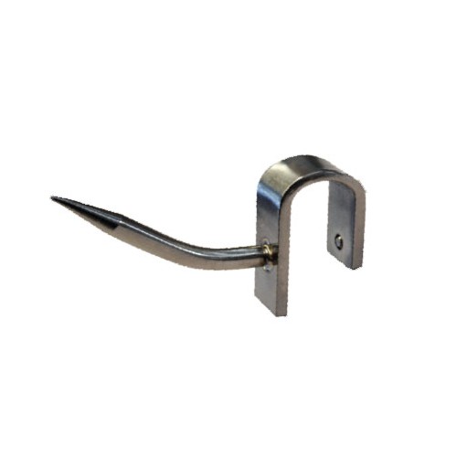 Dent de loup inox amovible section 75 x 30 mm Dent de loup inox amovible section 75 x 30 mm