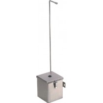 Boîte à ficelle L 140 mm x P 140 mm x H 680 mm