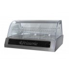 Vitrine de présentation, Inox, MAP HOT 1080, L 1080 x P 775 x H 585 mm