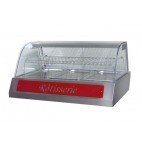 Vitrine de présentation, Inox, MAP HOT 1080, L 1080 x P 775 x H 585 mm
