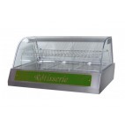 Vitrine de présentation, Inox, MAP HOT 1080, L 1080 x P 775 x H 585 mm