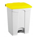 Poubelle cuisine en plastique 90 L , L 500 x P 410 x H 820 mm