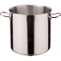 Marmite professionnelle, traiteur sans couvercle , inox , Ø 240  H - 240 mm 