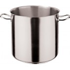 Marmite professionnelle, traiteur sans couvercle , inox , Ø 240  H - 240 mm 