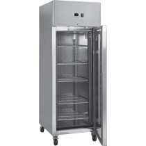 Armoire réfrigérée, positive, 1 porte pleine 650L,  inox, L 740 x P 830 x H 2010 mm