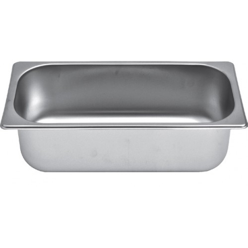 Bac à glace 4,5 L inox AISI 304 L 360 x P 170 x H 100 mm Bac à glace 4,5 L inox AISI 304 L 360 x P 170 x H 100 mm