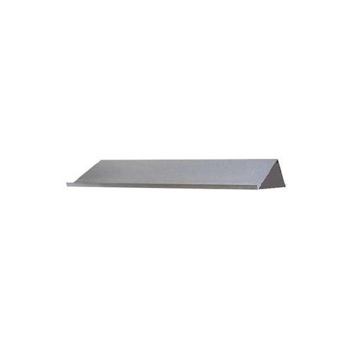 Toit inox à 2 pans anti pluie hauteur 80 mm pour rôtissoire Toit inox à 2 pans anti pluie hauteur 80 mm pour rôtissoire