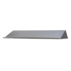 Toit inox à 2 pans anti pluie hauteur 80 mm pour rôtissoire