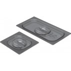 Couvercle standard pour bac gastronorme en copolyesther "Tritan™" sans Bisphénol A type GN1/2