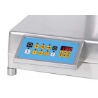 Trancheur à pignon automatique avec compteur de tranche digital integre, viande, aluminium anodisé, L 840 x P 580 x H 700 mm