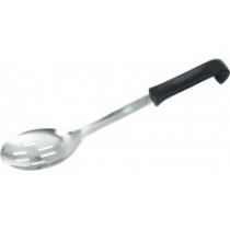 Cuillère cuisine de service perforée, manche polypropylène, Longueur 345 mm