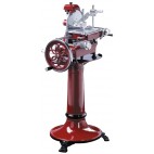 Trancheur manuel à l'ancienne, viande, vol 350 sans piédestal, aluminium et inox, L 710 x P 870 x H 800 mm