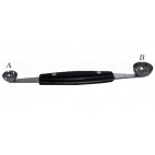 Moule à pomme double manche polypropylène A Ø 22 mm x B Ø 25 mm