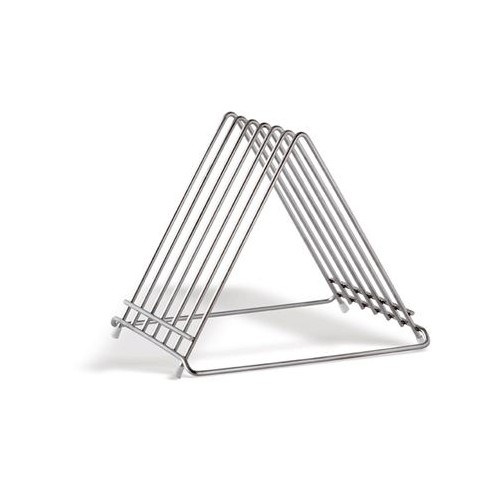 Rack égouttoir pour 6 plaques de découpe Rack égouttoir pour 6 plaques de découpe