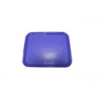 Plateau cuisine, ABS, bleu, L 400 x P 300 mm