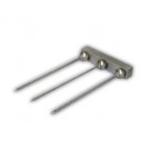Ensemble 3 aiguilles 150 x Ø 4 mm pour pompe a saumure