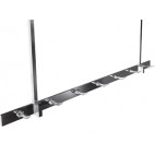 Plafonnier Inox 304, longueur : 600 mm, section pour barre : 50 x 10 mm