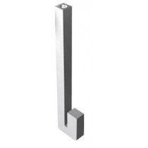Plafonnier inox 304 pour fixer la barre à viande section pour barre: 50 x 10 mm