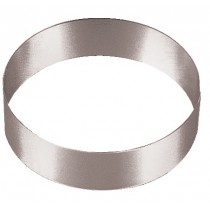 Cercle à mousse inox, haureur 45 mm