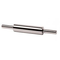 Rouleau professionnel, pâtissier inox, L 470 mm x Ø 65 mm