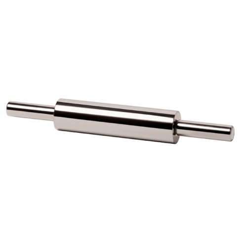 Rouleau professionnel pâtissier inox L 470 mm x Ø 65 mm Rouleau professionnel pâtissier inox L 470 mm x Ø 65 mm
