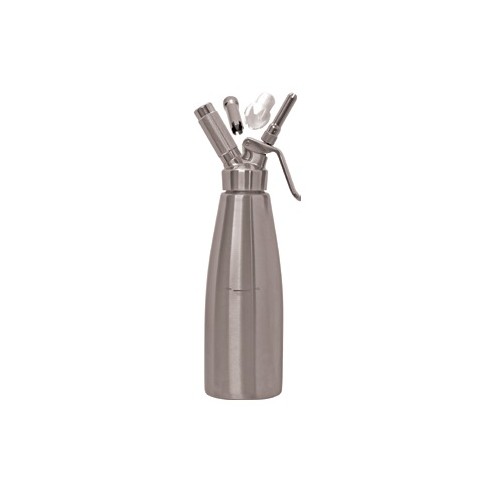 Siphon à chantilly inox 1L Hauteur 330 mm Siphon à chantilly inox 1L Hauteur 330 mm